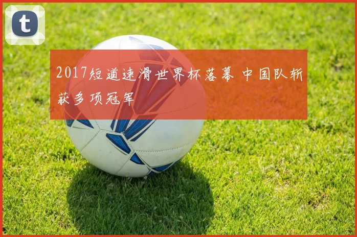 2017短道速滑世界杯落幕 中国队斩获多项冠军